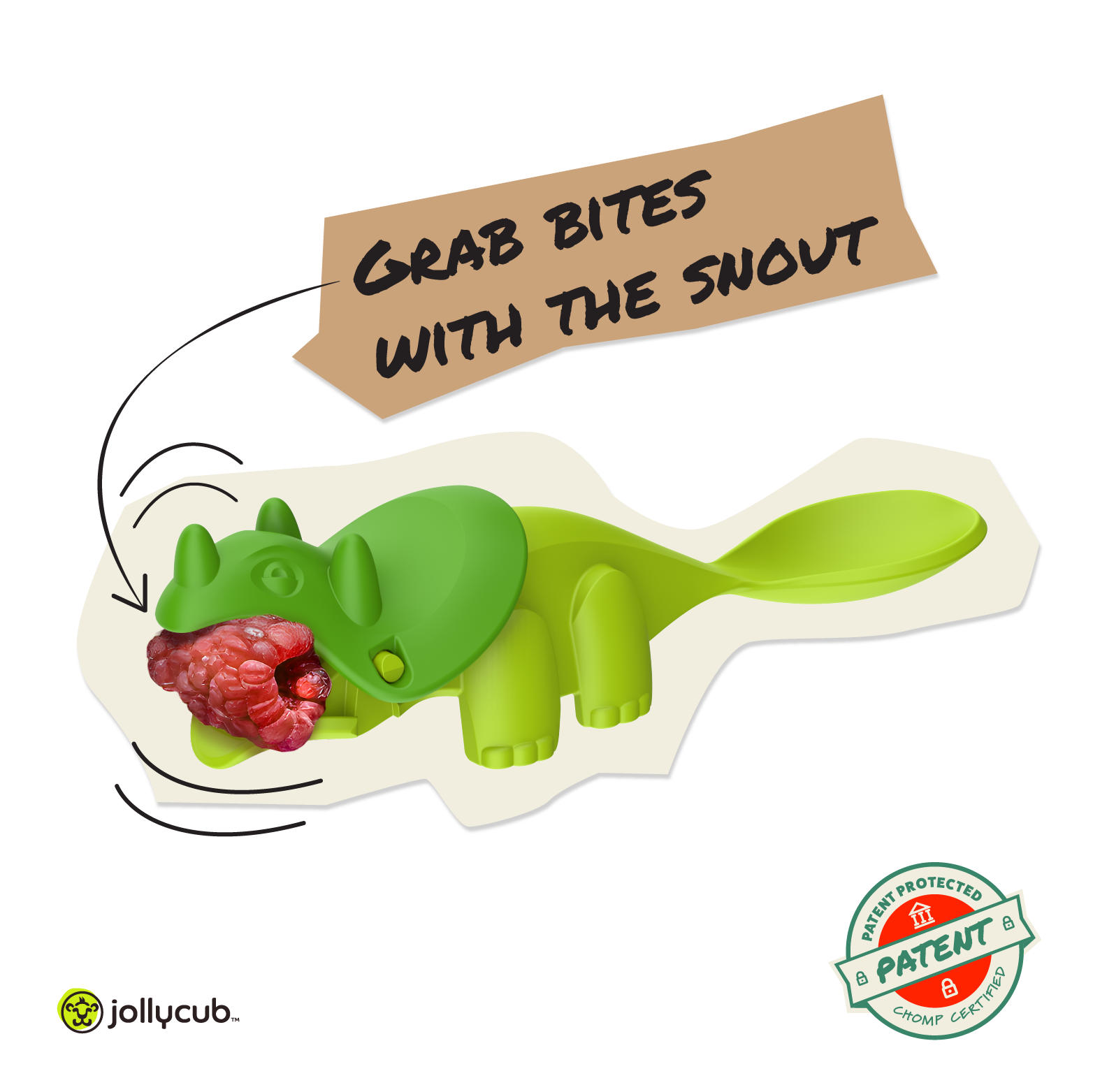 Chomperware™ Dino Combo Set  - Color : Leafy Greens