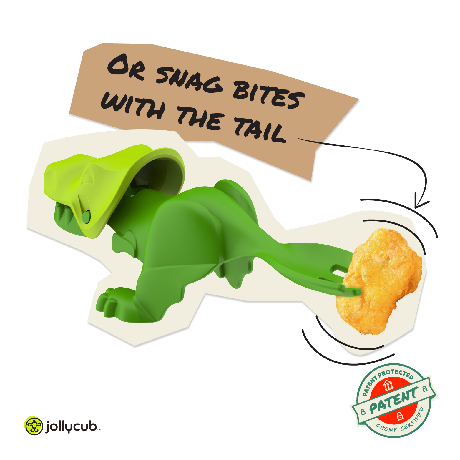 Chomperware™ Dino Combo Set  - Color : Leafy Greens