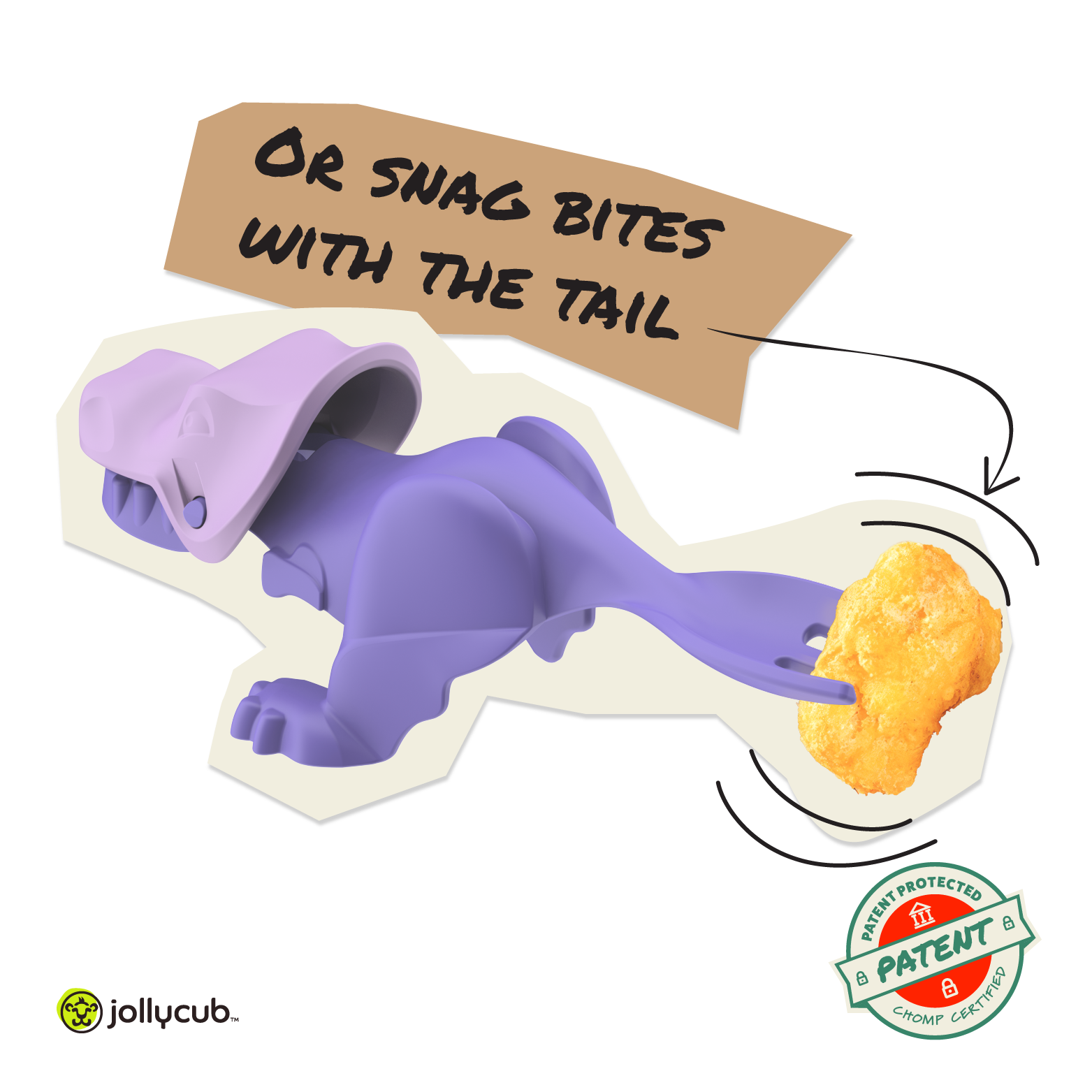 Chomperware™ Dino Combo Set - Color : Purple Fruits